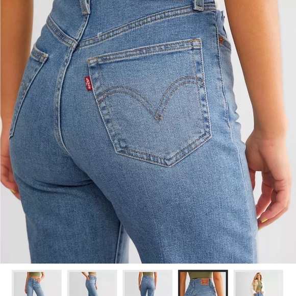 Levi's Ribcage Straight Ankle Jeans, Size 29 - Picture 16 of 16